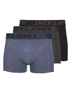 JACK & JONES Boxeralsók 'SHADE' tengerészkék / antracit / sötétszürke / fekete