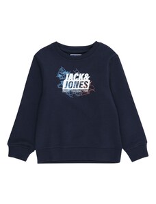 Jack & Jones Junior Tréning póló 'MAP' tengerészkék / világoskék / narancs / fehér