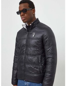 Karl Lagerfeld kifordítható dzseki férfi, fekete, átmeneti