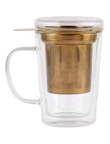 Vialli Design pohár szűrővel Amo 300 ml