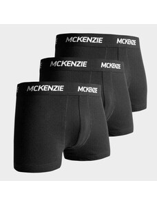 Mckenzie Wyatt 3 Pack Of Boxer Shorts Férfi Kiegészítők Fehérnemű MCKAA12214 Fekete