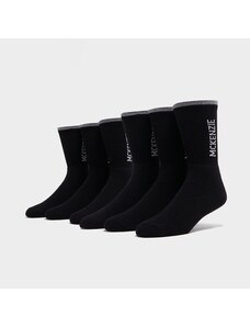 Mckenzie 6-Pack Crew Socks Női Kiegészítők Zoknik MCKAA15457B Fekete