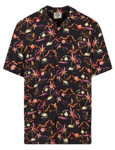 Men's Short Sleeve Shirt Just Rhyse Shirt Waikiki - Black