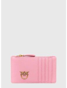 Pinko bőr pénztárca rózsaszín, női, 100251.A0F1