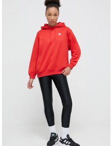 adidas Originals felső piros, női, nyomott mintás, kapucnis, IP0585