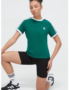 adidas Originals t-shirt női, zöld, IR8110
