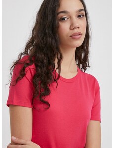 United Colors of Benetton pamut póló női, rózsaszín