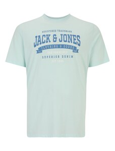 Jack & Jones Plus Póló világoskék / pasztellzöld / fehér