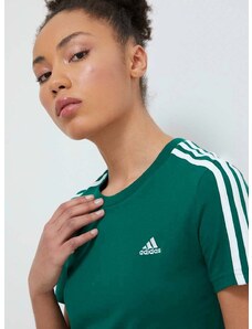 adidas t-shirt női, zöld, IM2789