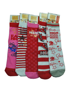 HSM High School Musical lány zokni – 5 db, 37-39
