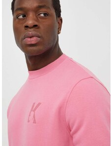 Karl Lagerfeld felső rózsaszín, férfi, sima