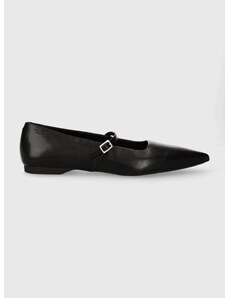 Vagabond Shoemakers bőr balerina cipő HERMINE fekete, 5533.001.20