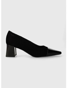 Vagabond Shoemakers magassarkú cipő velúrból ALTEA fekete, magassarkú, 5740.113.92