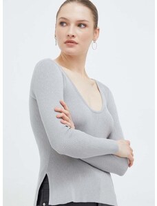 Max Mara Leisure pulóver könnyű, női, ezüst