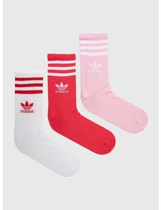 adidas Originals zokni 3 db rózsaszín, IU2660
