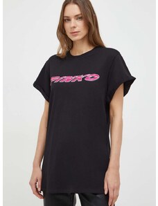 Pinko t-shirt női, fekete, 103138.A1P7