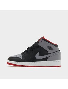 Air Jordan 1 Mid Gyerek Cipők Sneakers DQ8423-006 Fekete