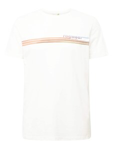 Ragwear Póló 'HAKE' világoskék / világosbarna / arany / fehér