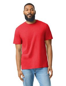 Gildan softstyle rövid ujjú póló, GI67000, kereknyakú, Red Mist-2XL