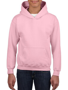 Gildan kapucnis gyerek pulóver, GIB18500, Light Pink-L
