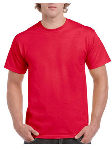 Gildan hammer pamut póló, GIH000, rövid ujjú, környakas, Sport Scarlet Red-2XL
