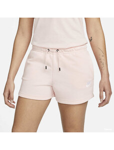 Női rövidnadrág Nike NSW Essential Fleece High-Rise Shorts French Terry Atmosphere/ White