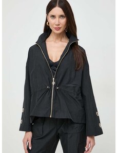 Liu Jo rövid kabát női, fekete, átmeneti, oversize
