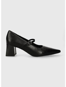 Vagabond Shoemakers bőr flip-flop ALTEA fekete, magassarkú, 5740.201.20