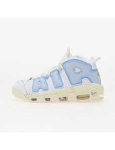 Nike W Air More Uptempo White/ Cobalt Bliss-Alabaster, Női magas szárú sneakerek