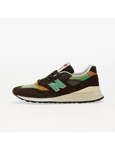 Férfi alacsony szárú sneakerek New Balance 998 Made in USA Brown/ Green