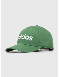 adidas pamut baseball sapka zöld, nyomott mintás, IR7908