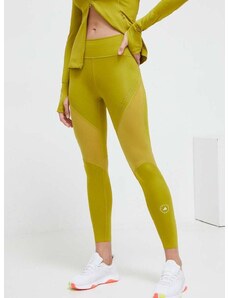 adidas by Stella McCartney edzős legging TruePurpose Optime zöld, sima, IT8229
