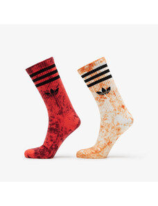 adidas Originals Férfi zoknik adidas Tie Dye Socks 2-Pack White/ Orange/ Bright Red