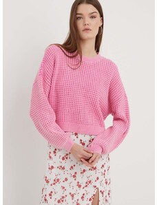 Hollister Co. pulóver női, rózsaszín
