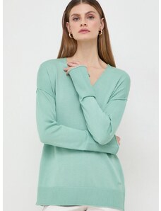 Boss Orange pulóver női, zöld