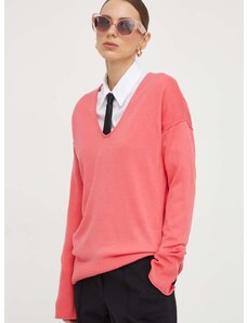 Boss Orange pulóver női, rózsaszín