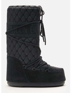 Moon Boot hócipő Icon Quilted fekete, 14029000.001