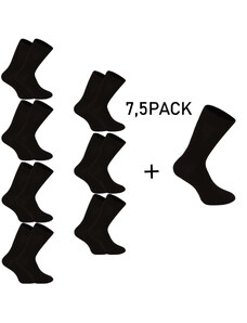 7.5PACK Socks Nedeto High Bamboo Black