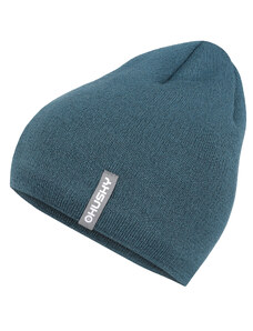 Men's merino hat HUSKY Merhat 3 dark turquoise