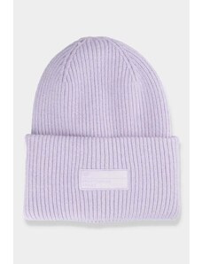 Kesi Women's winter hat with logo 4F purple