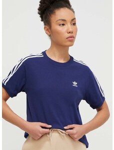 adidas Originals t-shirt női, sötétkék, IR8053