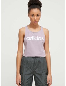 adidas pamut top lila, IS2088