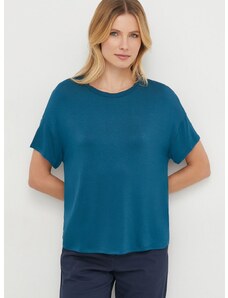 United Colors of Benetton t-shirt női, sötétkék