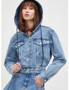 Moschino Jeans farmerdzseki női, átmeneti, oversize