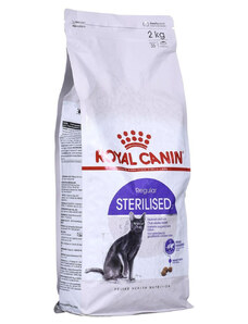 Macska eledel Royal Canin Sterilised Felnőtt Kukorica madarak 2 Kg