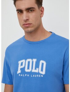 Polo Ralph Lauren pamut póló férfi, nyomott mintás