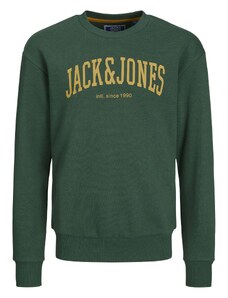 Jack & Jones Junior Tréning póló 'Josh' curry / sötétzöld