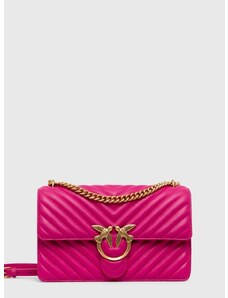 Pinko bőr táska rózsaszín, 100941.A0GK