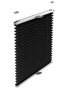 Gario Pliszé függöny Standard Fekete Szélesség: 107,5 cm