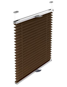 Gario Pliszé függöny Standard Csokoládé Szélesség: 107,5 cm
